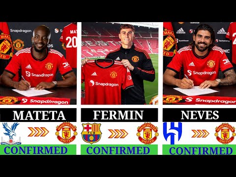 ALL MANCHESTER UNITED CONFIRMED TRANSFERS JANUARY 2026 Fermin Neves Mateta Baleba 