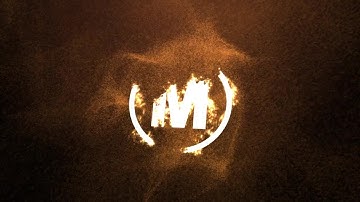 Particle Sparks Logo After Effects Templates