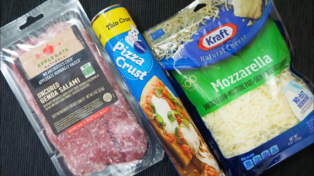 How to make Homemade Pepperoni Pizza with Pillsbury Pizza Dough 