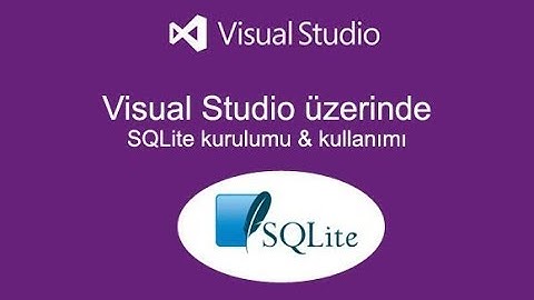 C# SQlite Bağlanma, DataGridView Veri Gösterme, Veri Ekleme, Veri Düzenleme