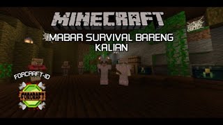Live Minecraft Survival Hari Pertama Di Server ForCraft-Id (SKUY JOIN) [IP ADA DI DEKS]