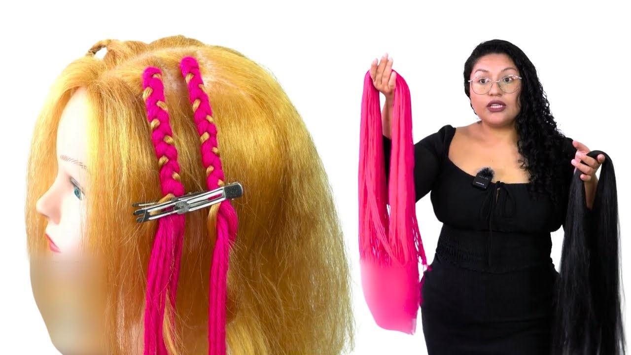 3 Formas de agregar kanekalon en Trenzas Africanas