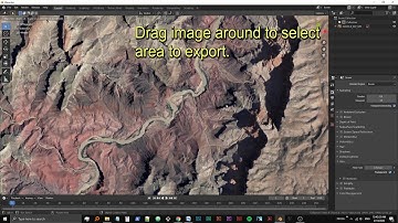 Generating Landscapes with The BlenderGIS Addon