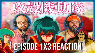First Time Watching The Ghost in the Shell EP 03 JUNK JUNGLE ii + MEGATECH MACHINE i + ii REACTION