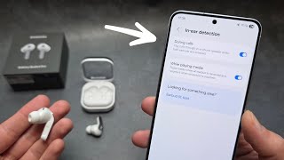 In-Ear Detection on Samsung Galaxy Buds 4 Pro - How to Enable / Disable