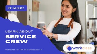 Service Crew Jobs in Singapore!