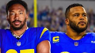 Aaron donald in miles Garrett washed up rams overrated