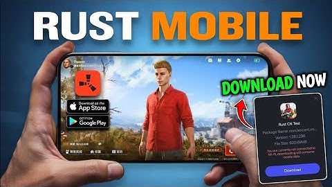 How To Download Rust Mobile 🤩 New Beta Test In Android & IOS 