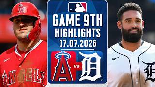 Los Angeles Angels Vs Detroit Tigers Game 9th Highlights July 17, 2026 MLB Season 2026