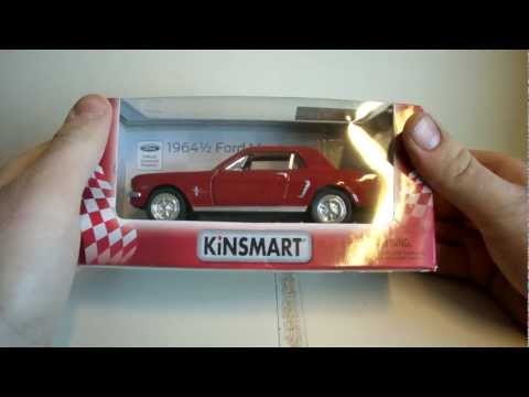 Kinsmart Diecast 1/36 Ford Mustang 1964 ½ Hardtop Review/Unboxing