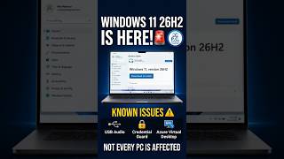 🚨 WINDOWS 11 26H2 IS HERE! ⚠️ CHECK THIS BEFORE UPDATING!