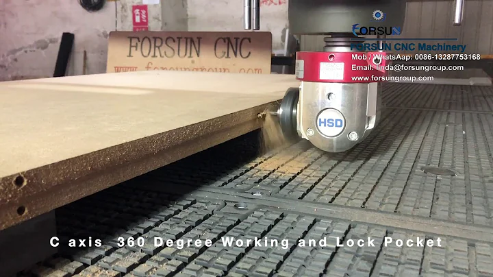What‘s the best choice with CNC Router for furniture production? C Axis and Duo Aggregate.