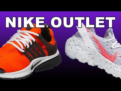 Почему так дорого? / Ассортимент кроссовок в Nike Outlet в Европе