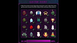 Arcane Odyssey Egg Hunt ALL EGGS (Timestamped)