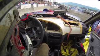 Rutland,VT Demolition Derby 8-17-2019 GoPro #78 (Heat 1)