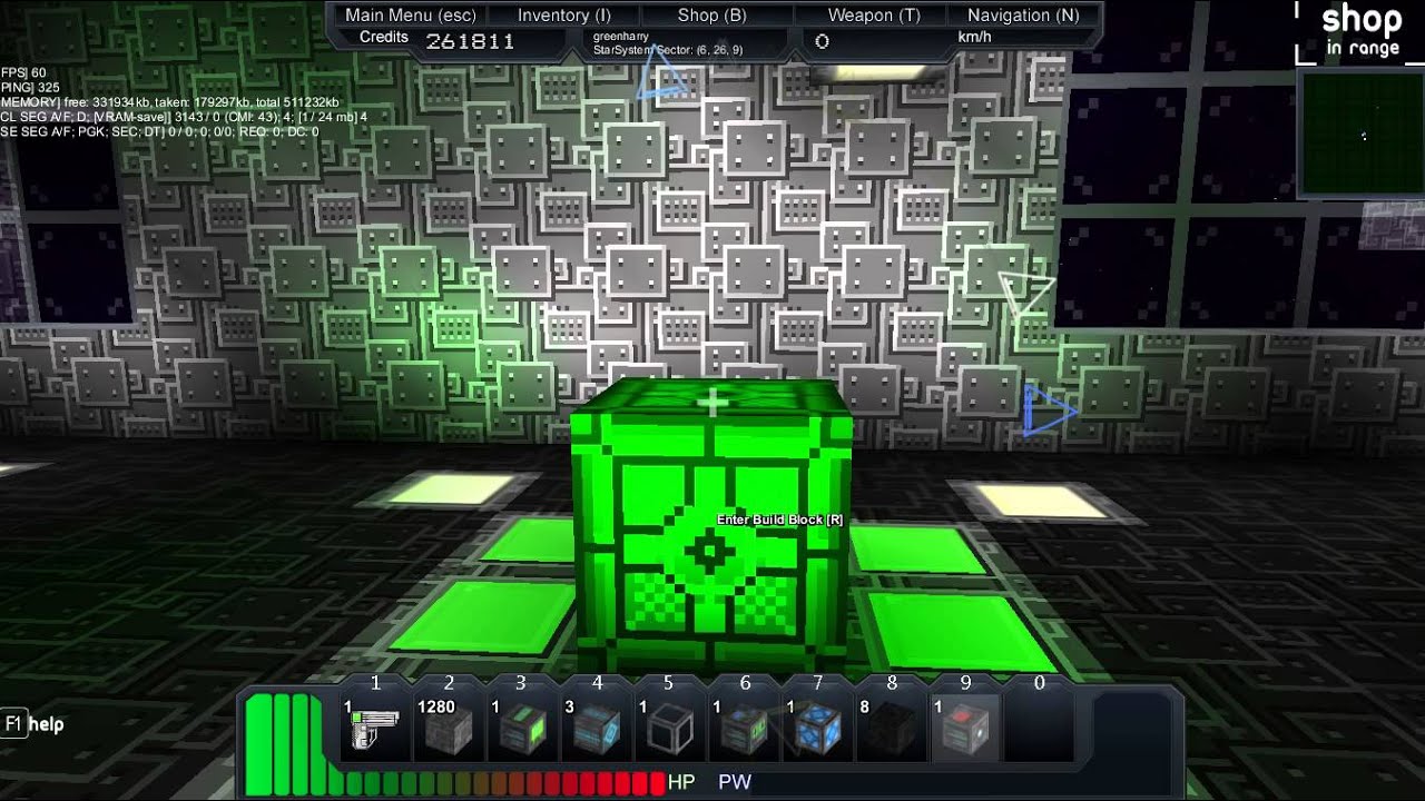 StarMade: building Big New ship starsnap7