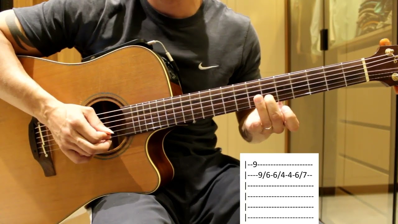 O Que Combina Comigo é Você - Zé Henrique e Gabriel Aula Solo Violão (como tocar)