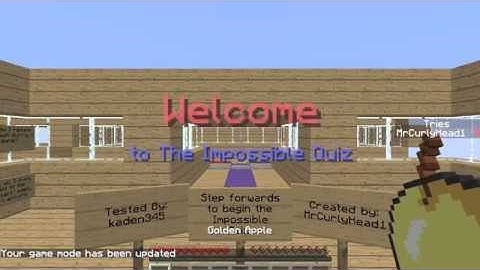 The Impossible Quiz - Minecraft Map
