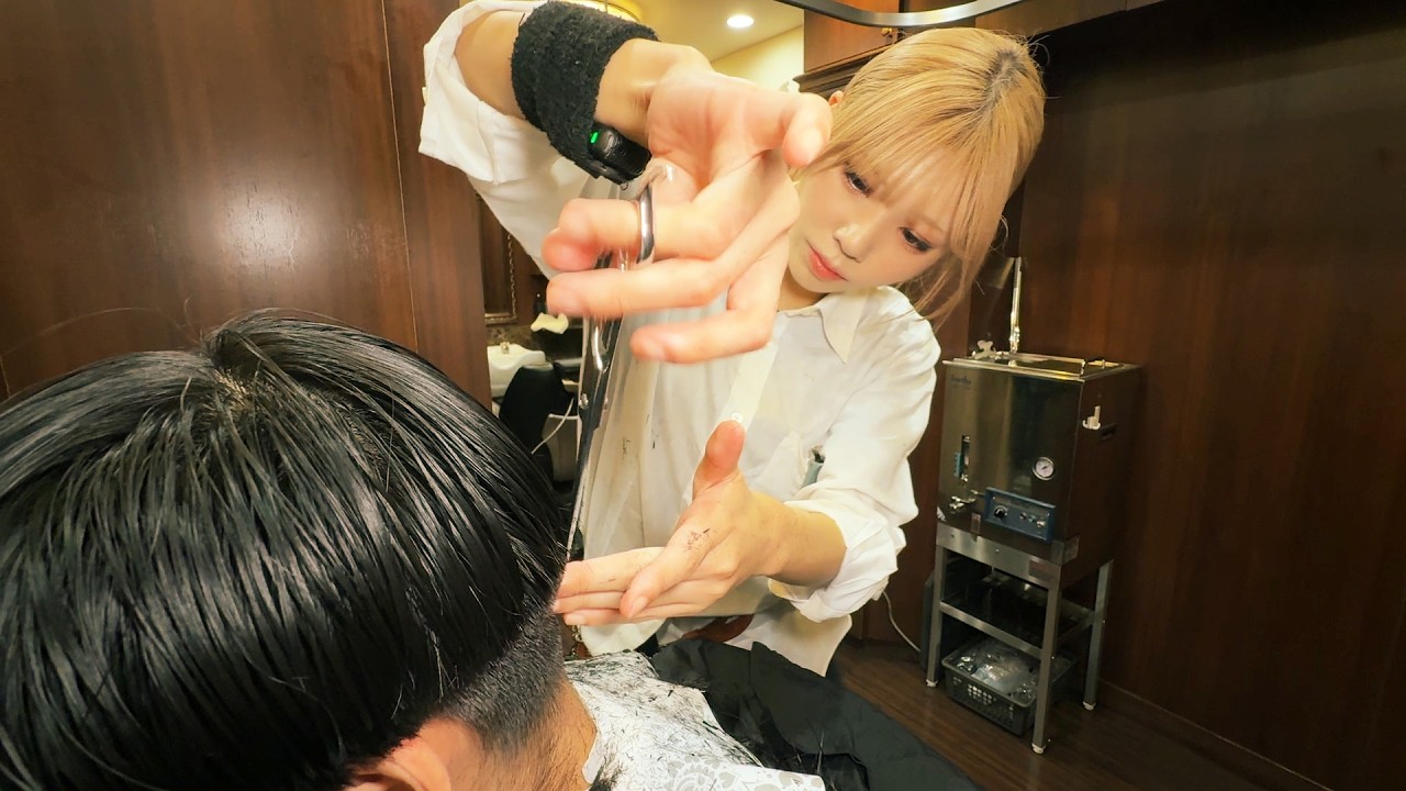 💈【ASMR】Relax with a superb head spa by a female at HIRO GINZA IKEBUKURO HIGASHIGUCHI #haircut