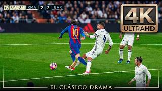 Real Madrid vs FC Barcelona Football match Season Extended Highlights