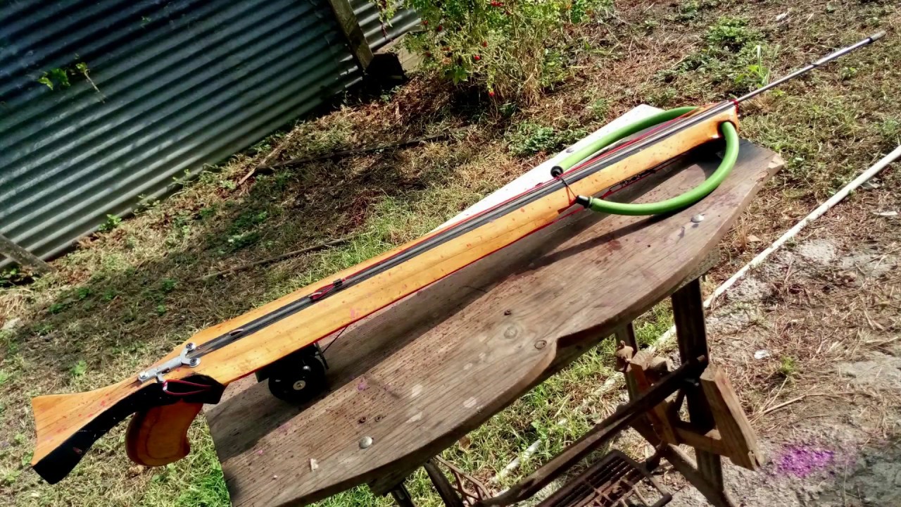 Homemade Speargun 2017, Antigua YouTube