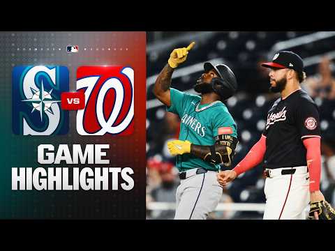Mariners vs. Nationals Game Highlights (6/12/26) | MLB Highlights