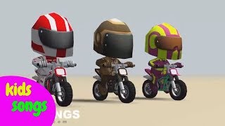 Chibii Racers - Dirt Bikes Best Songs For Kids Kids Songs