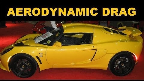 Aerodynamic Drag - Explained