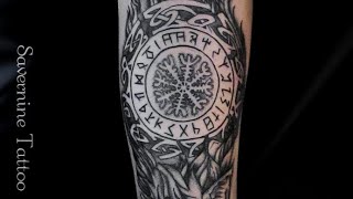 Tattoo Lobo Nordico -Sr.sra.ink.tattoo