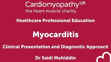 When to Suspect Myocarditis - Dr Sam Mohiddin (HD reupload)