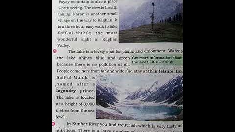Unit # 9: Kaghan Valley (Reading)