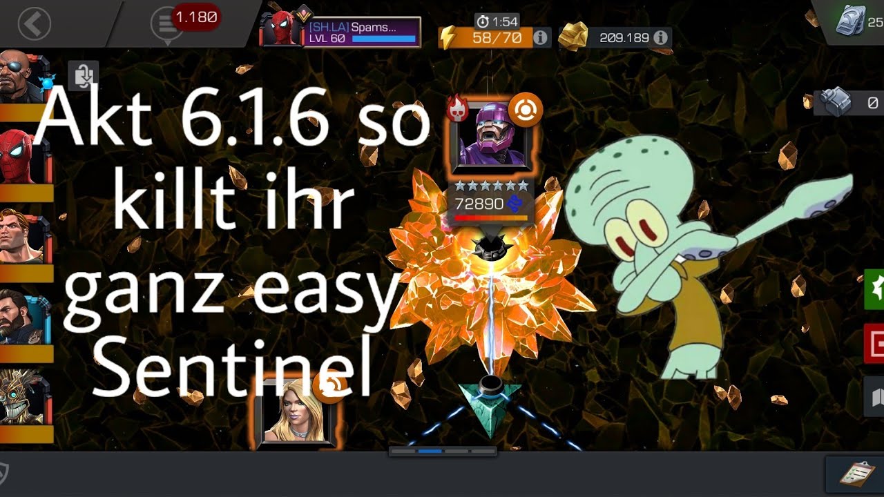 Akt 6.1.6 So killt ihr easy Sentinel endlich Kavalier 🔥🔥🔥|Marvel Sturm der Superhelden