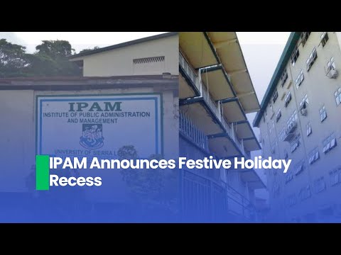 IPAM Announces Festive Holiday Recess