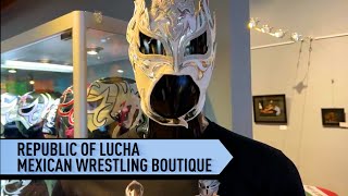 Masked wrestling boutique promotes popular Mexican sport and culture screenshot 4