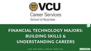 FinTech- Resources & Common Jobs