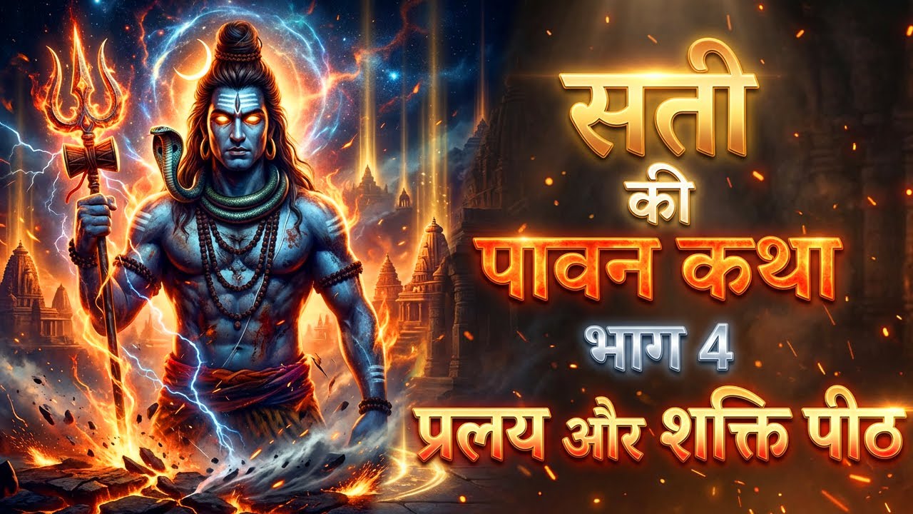 सती की पावन कथा – भाग 4 | प्रलय और शक्ति पीठ | Shiv & Sati Pauranik Katha