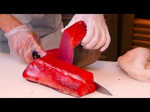 Thumbnail for Japanese Street Food - Tsukiji Market MUST EATS Sashimi, Ramen, Seafood Japan