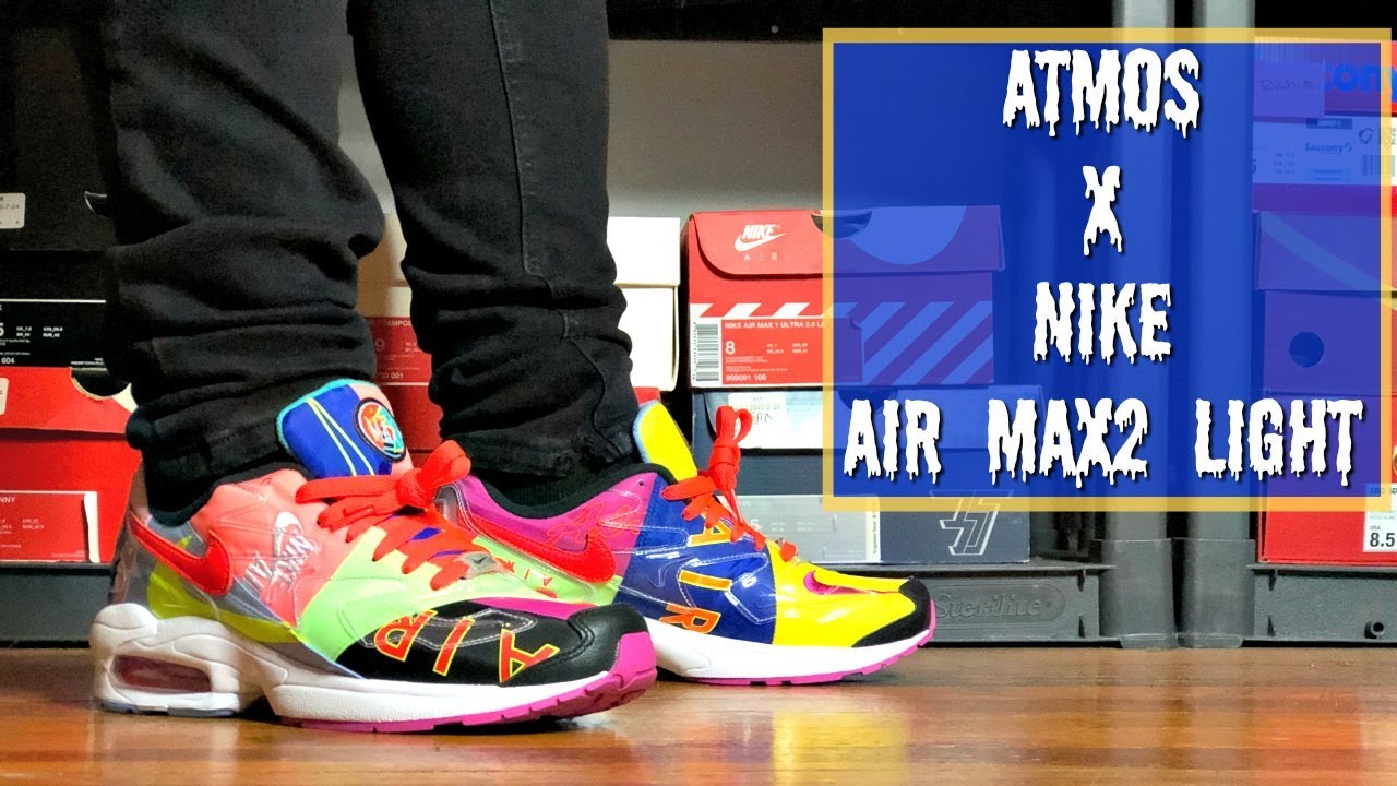 atmos air max2 light qs sneakers