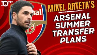 Mikel Arteta Arsenal Summer Transfer Plans | Isak Interest, Frenkie de Jong Hope | Arsenal News