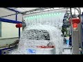 AUTOMATIC CAR WASH TUNNEL MACHINE WITH LAVAFALL MADE BY SHUIFU CHINA