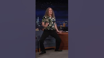 Thumbnail of “Weird Al” Yankovic knows how to make an entrance! #shorts