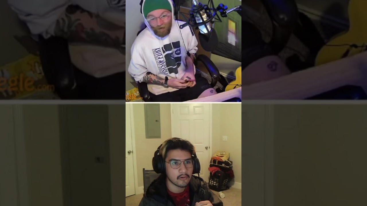 Paranormal activity prank on Omegle part 8