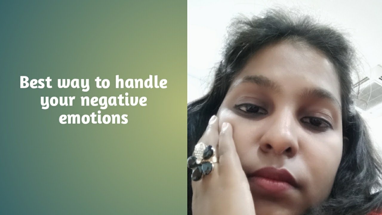 Tips to handle negative thoughts - YouTube