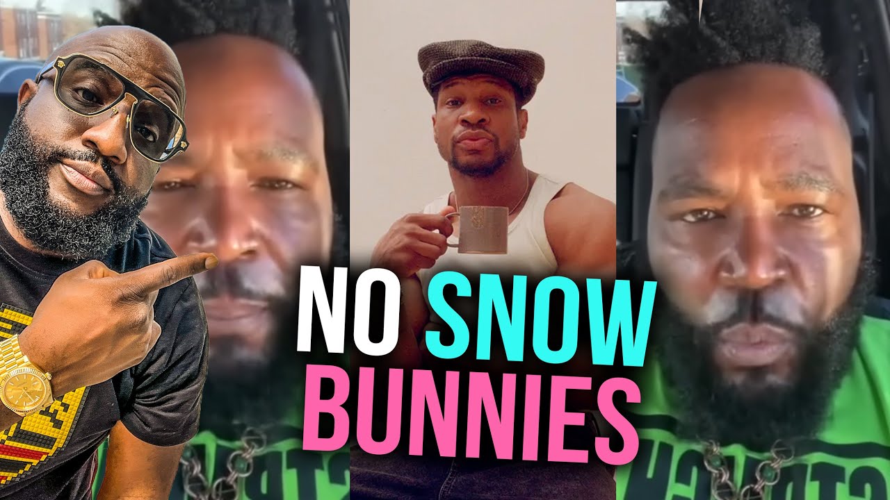 Umar Johnson Goes Off On Jonathan Majors, Black Men For Marrying Snow Bunnies, Getting Arrested 😂