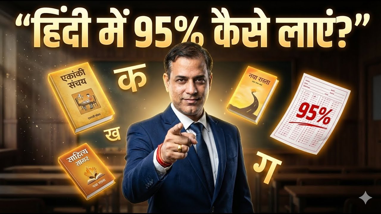 How to Score 95% in Hindi | Comeback Strategy for Hindi ICSE Class 10 | 