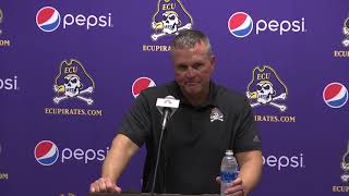 ECU Head Coach Mike Houston's Post-Game Press Conference (Sept. 11, 2021)