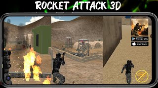 Rocket Attack 3D Gameplay (Android,iOS) | Offline RPG Shooting screenshot 4