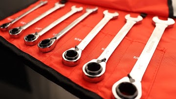 WORKPRO 7-Piece 3-in-1 Reversible Ratchet Wrench Set, SAE 5/16" to 3/4", 6Pt& 12Pt& Open-End Wrench