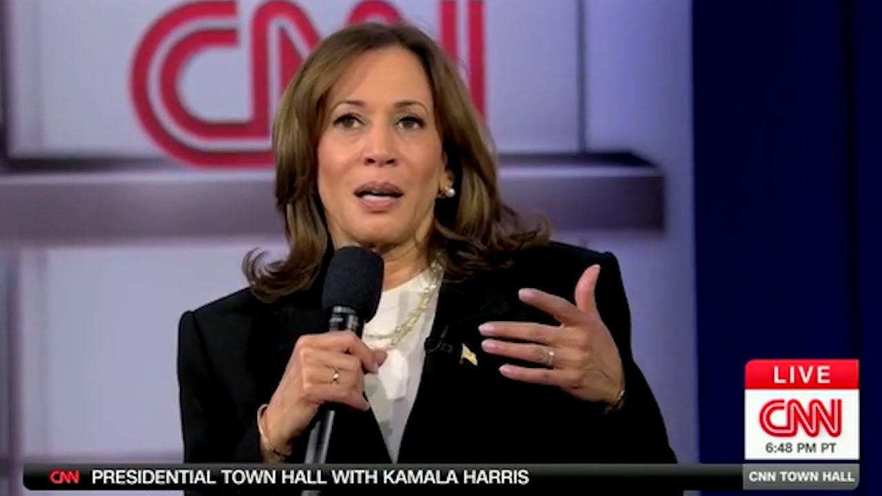 Kamala's WORST Performance Yet — CNN Town Hall (Trainwreck Moments)