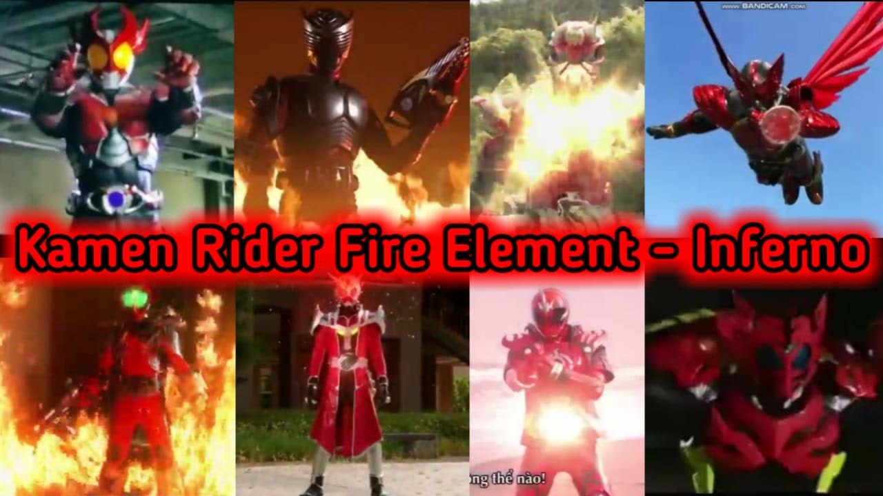 Kamen Rider Fire Element | Inferno [Fire Force OP Parody] - YouTube